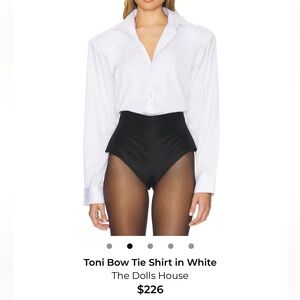 The Dolls House Toni Bow Tie Shirt